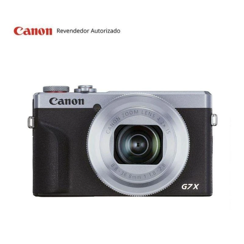 Câmera Canon PowerShot G7 X Mark III  Silver