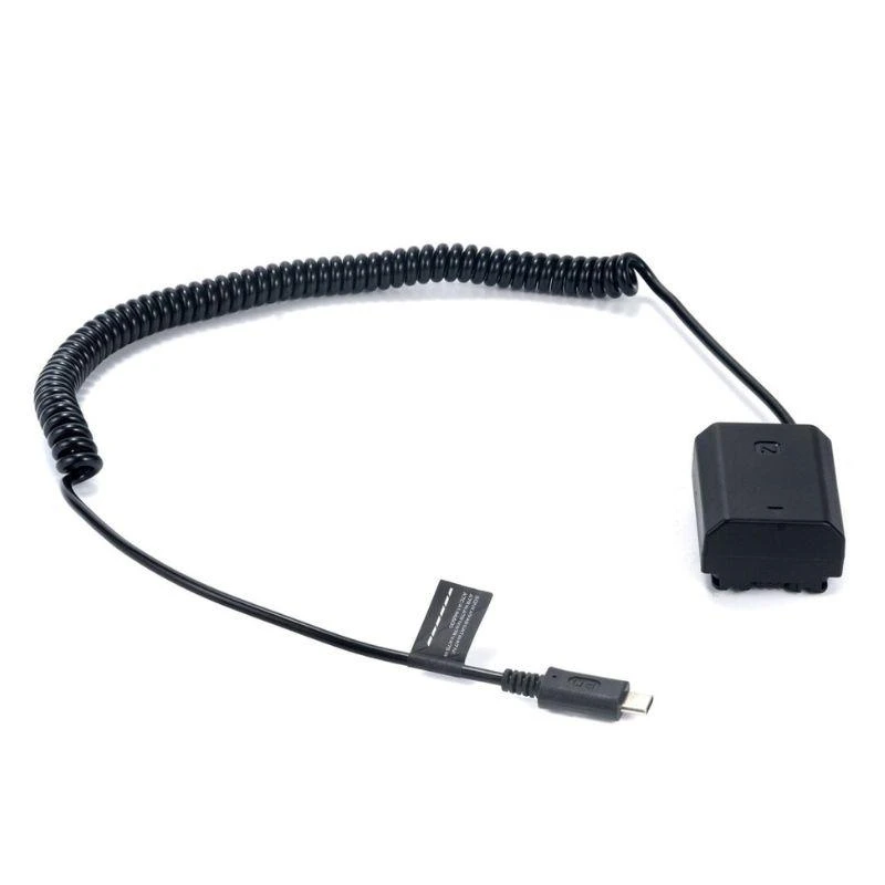 Tilta Sony NP-FZ100 Dummy Battery To Usb-C Pd Power Cable - DB-SYFZ-US