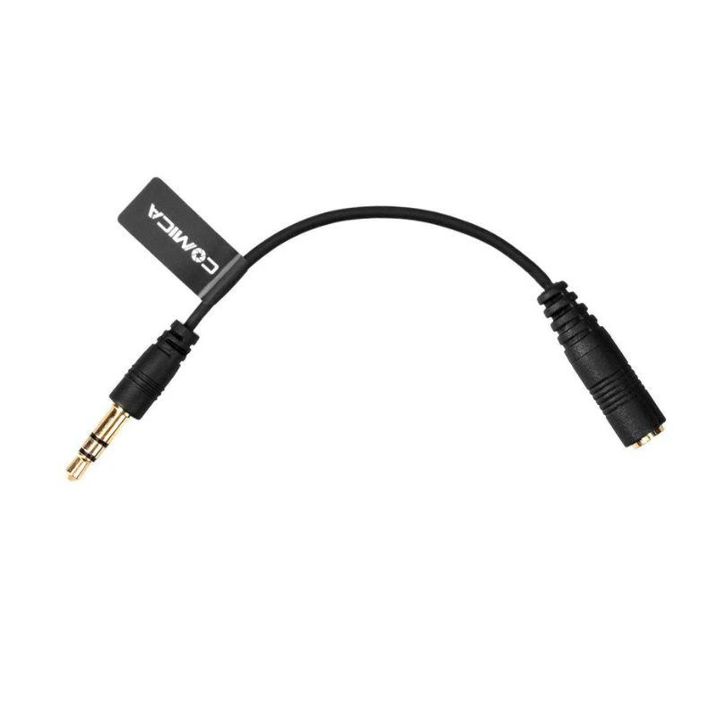 Cabo Adaptador De Áudio Comica  TRRS-TRS  CVM-CPX