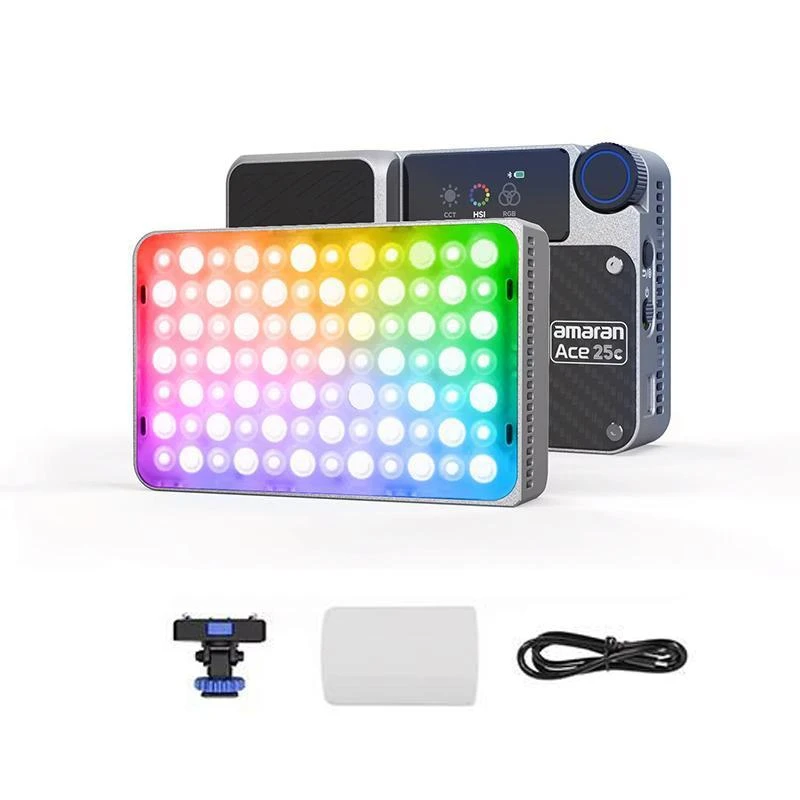 Led Amaran Ace 25C RGB (Prata)