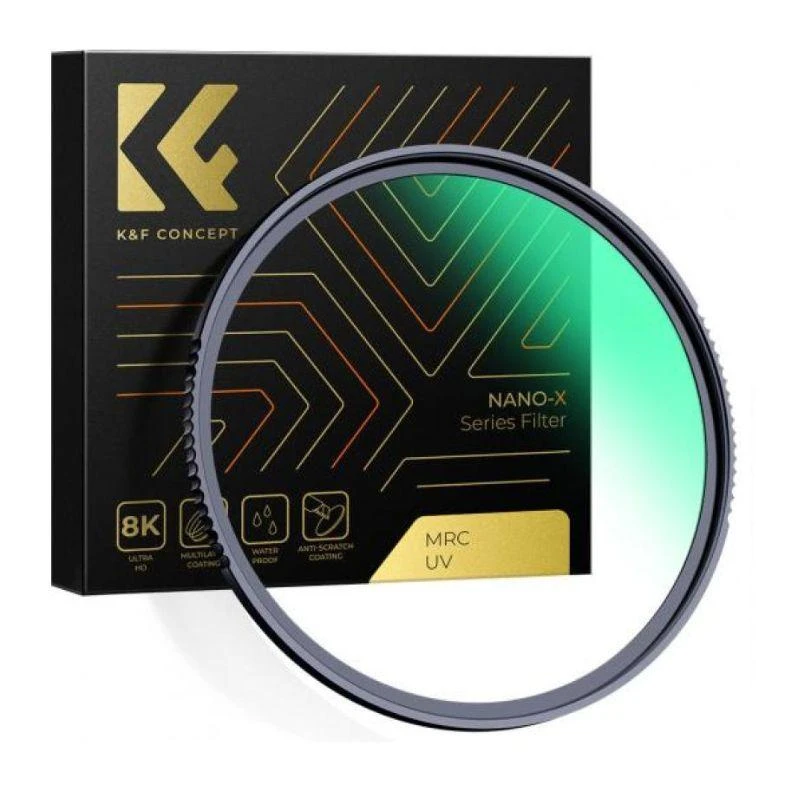 Filtro K&F Concept 82MM UV MRC Nano-X