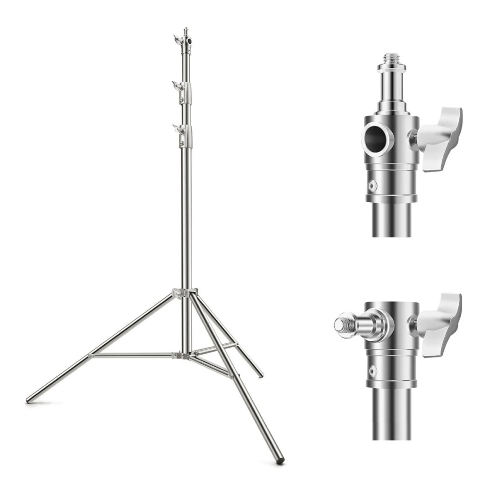 Tripode Cromado K&F 7KG 2,8M -KF34-044