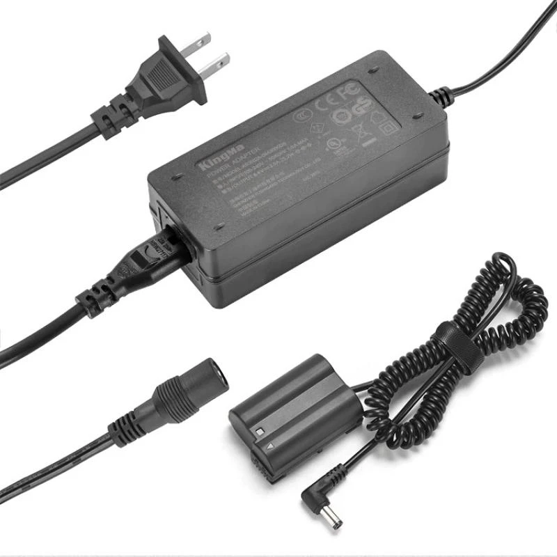 Kit Adaptador De Fonte KINGMA EN-EL15 para Nikon