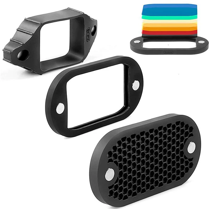 Kit Filtros De Cores Selens MN-BK P/ Flash Speedlite