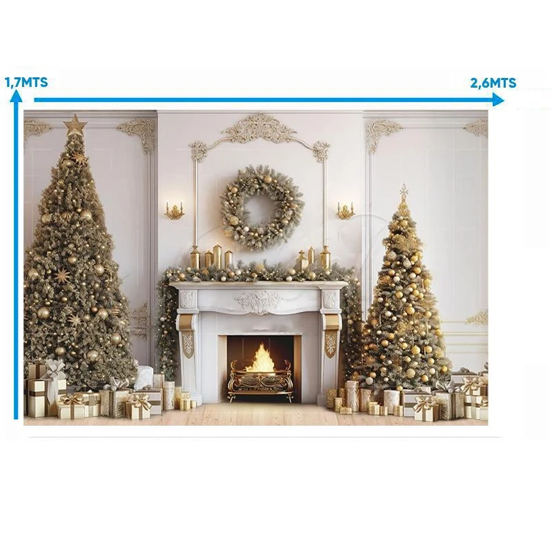 Fundo Fotografico de Natal 776H (2,60x1,70M)