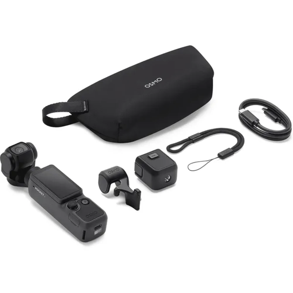 Câmera Estabilizadora Dji Osmo Pocket 4 Standard Combo