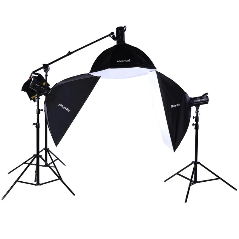 Kit Flash Studio Nicefoto KT-TB605 (400W/220V)