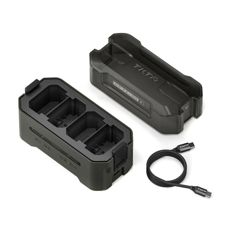 Tilta Portable Charging Station For Np-FZ100 (4 Channel) - Green - TBC