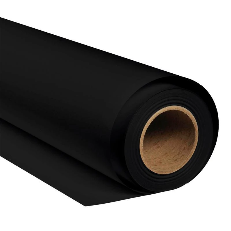 Fundo Fotográfico De Papel (11x2,72M/Preto-101)