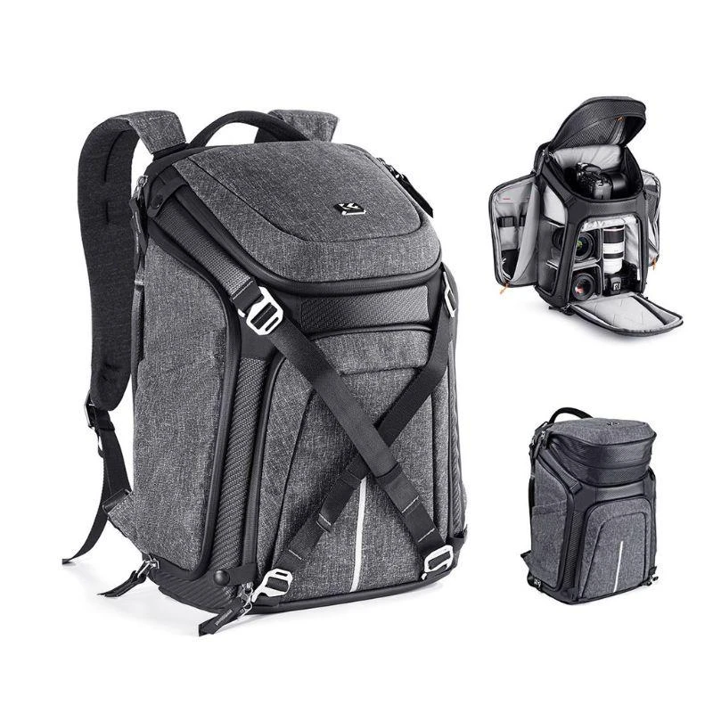 Mochila P/Camara K&F Alpha Blackpack Impermeável/25L BLK (Kf13.105)