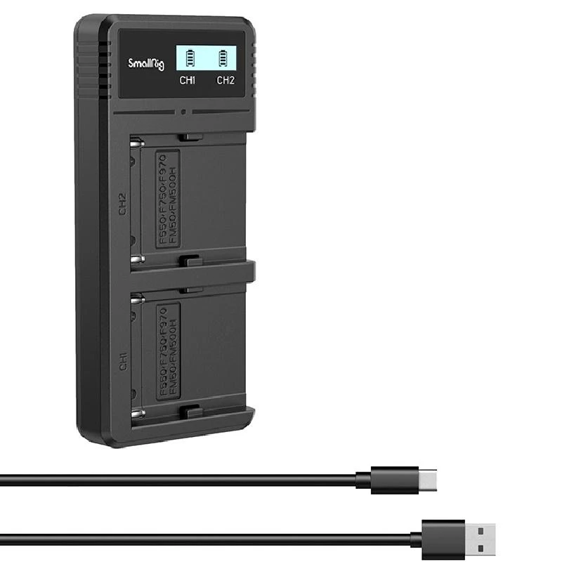 Carregador De Bateria SmallRig NP-F970 /  4086