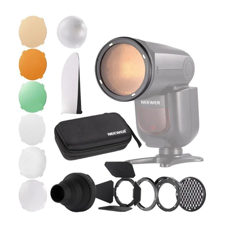 Neewer Kit Accesorios P/ Flash CRM2