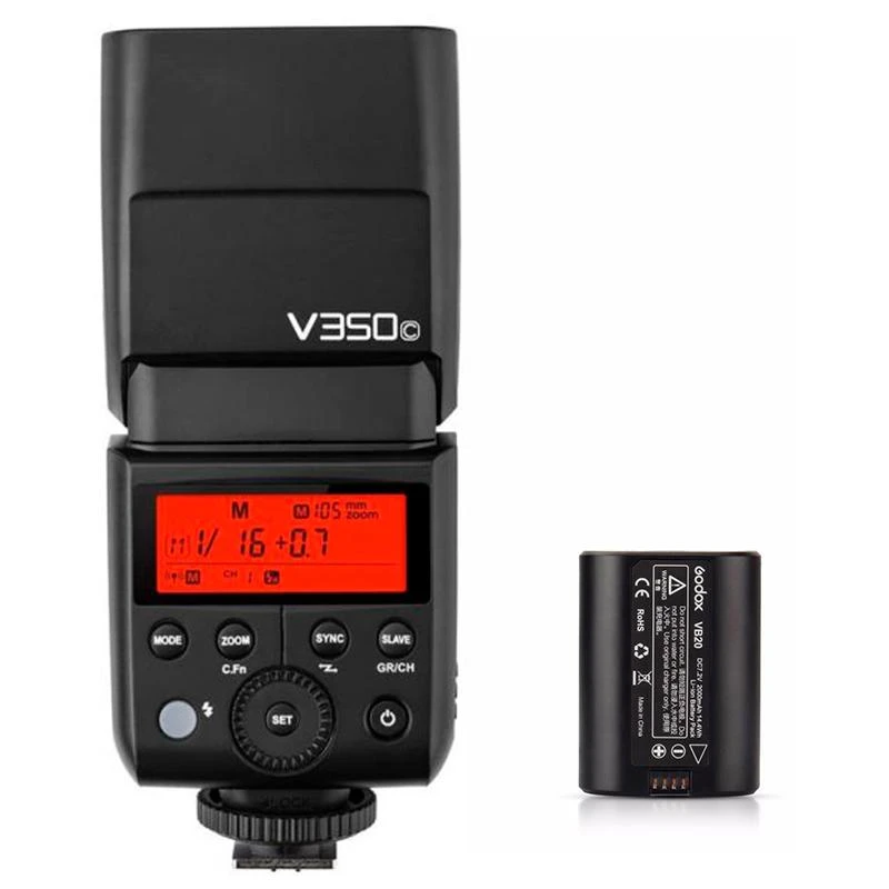 Flash Godox V350 Para Canon