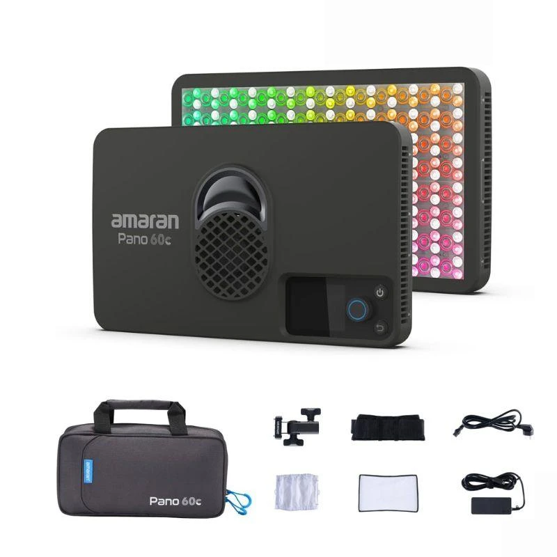 Led Amaran Pano 60C Rgb Cob Kit (Charcoal)