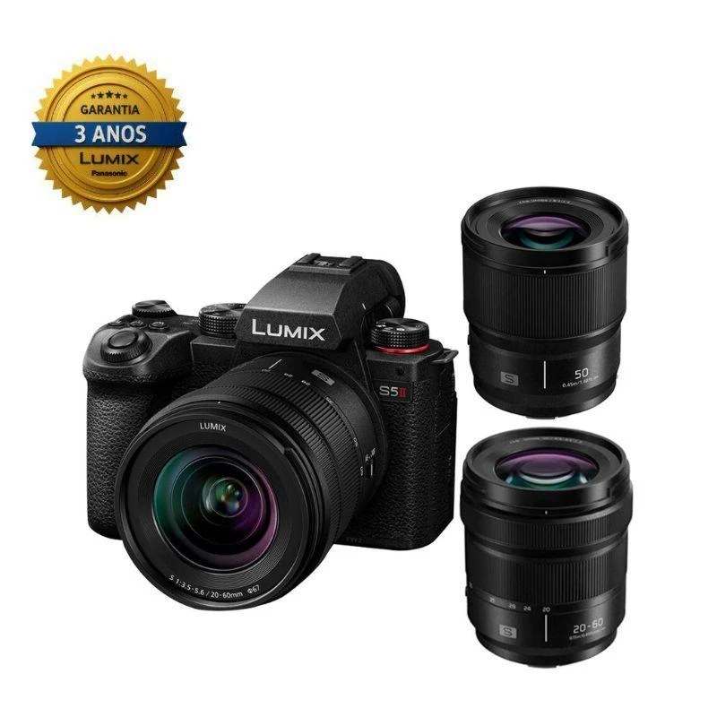 Camera Panasonic Lumix S5 II X Kit 20-60MM F/3.5-5.6 + 50MM F/1.8