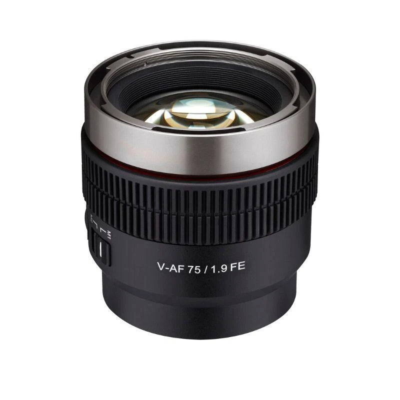 Lente Samyang Cine V-AF 75MM T1.9 FE Lens (Sony E-Mount)