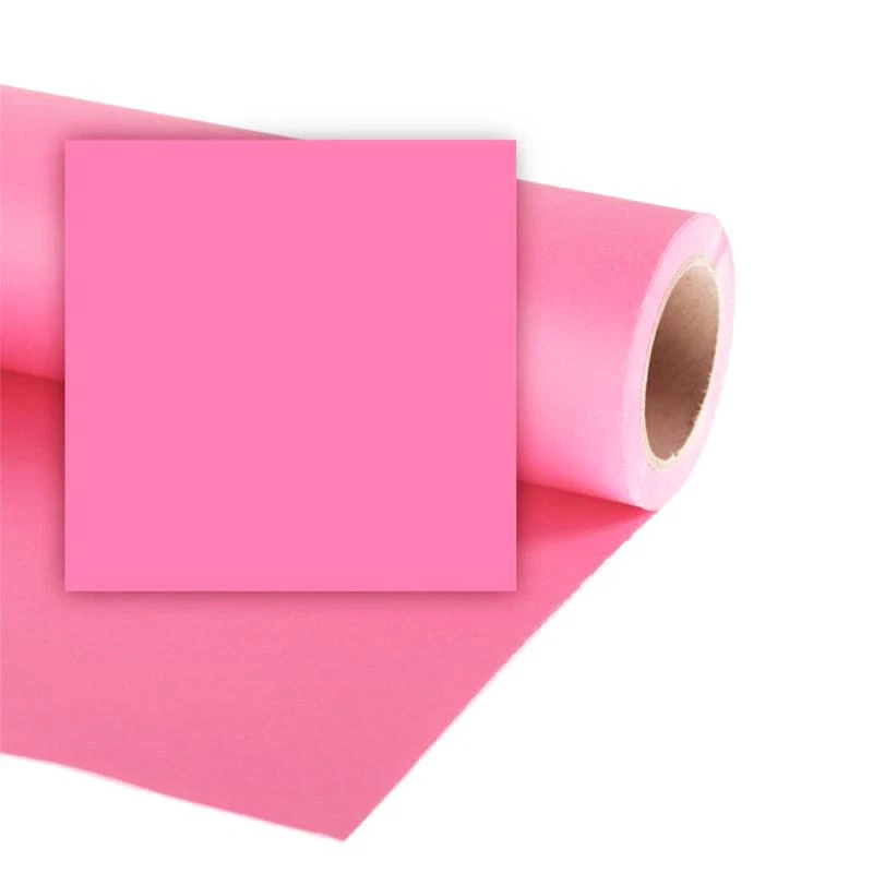 Fundo Fotográfico De Papel Estudio Emaily 017 (Carnation Pink 2,72 X 10 M)