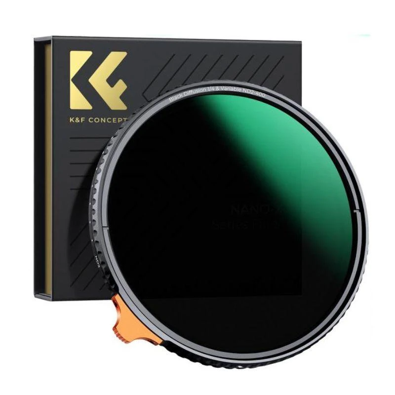 Filtro De Lente K&F Promist + ND2-400 (KF01.2018) Variable 55MM