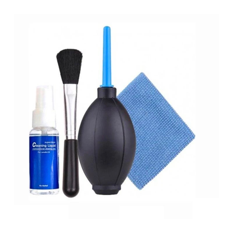 Kit De Limpeza De Câmera E Lente 4 Em 1 E-Reise EC02