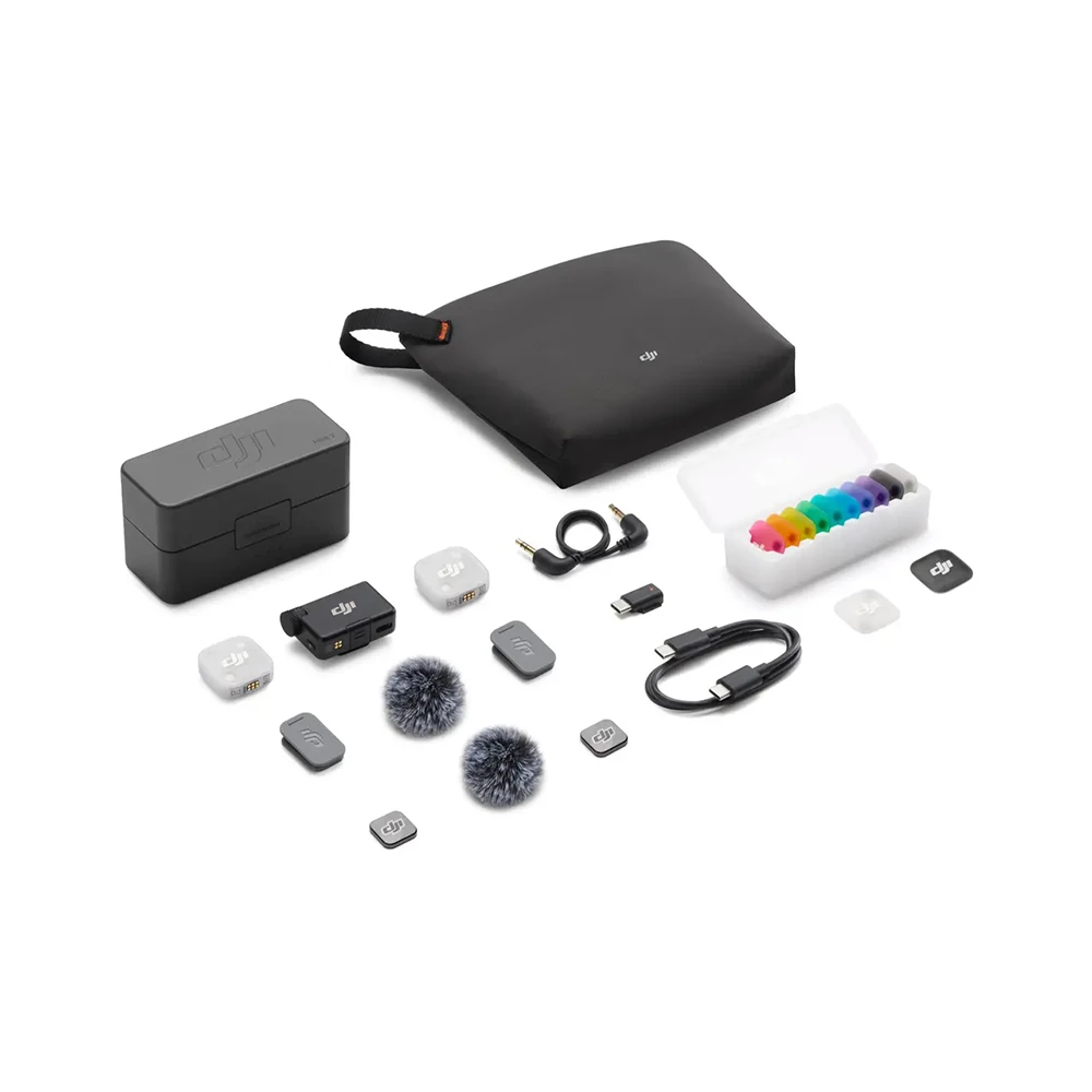 Microfone Wireless DJI Mic Mini 2 (2 TX + 1 RX + Charging Case)