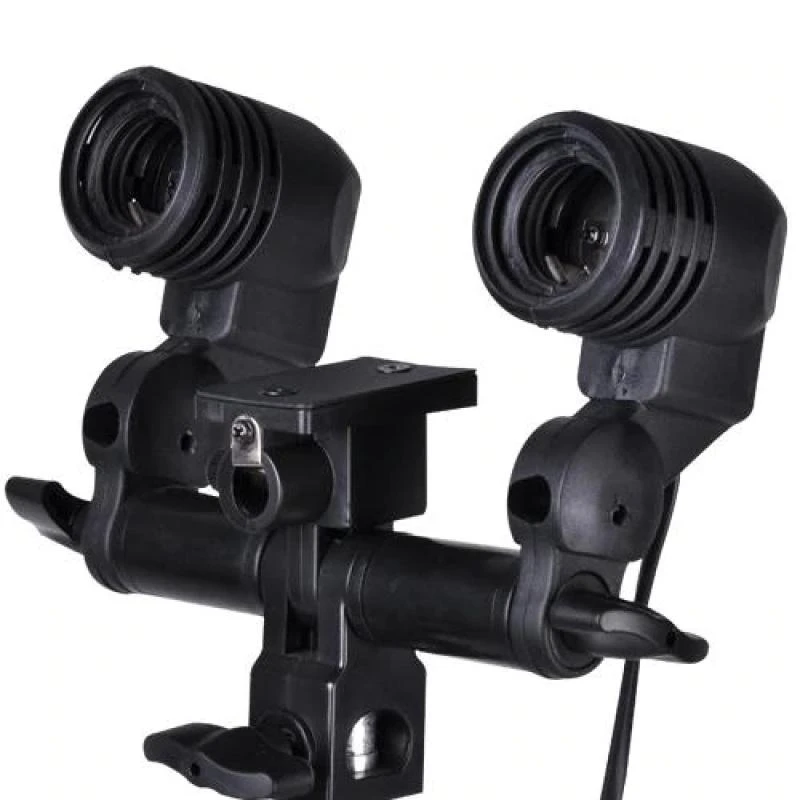 Suporte duplo de iluminação Nicefoto FLH-02 