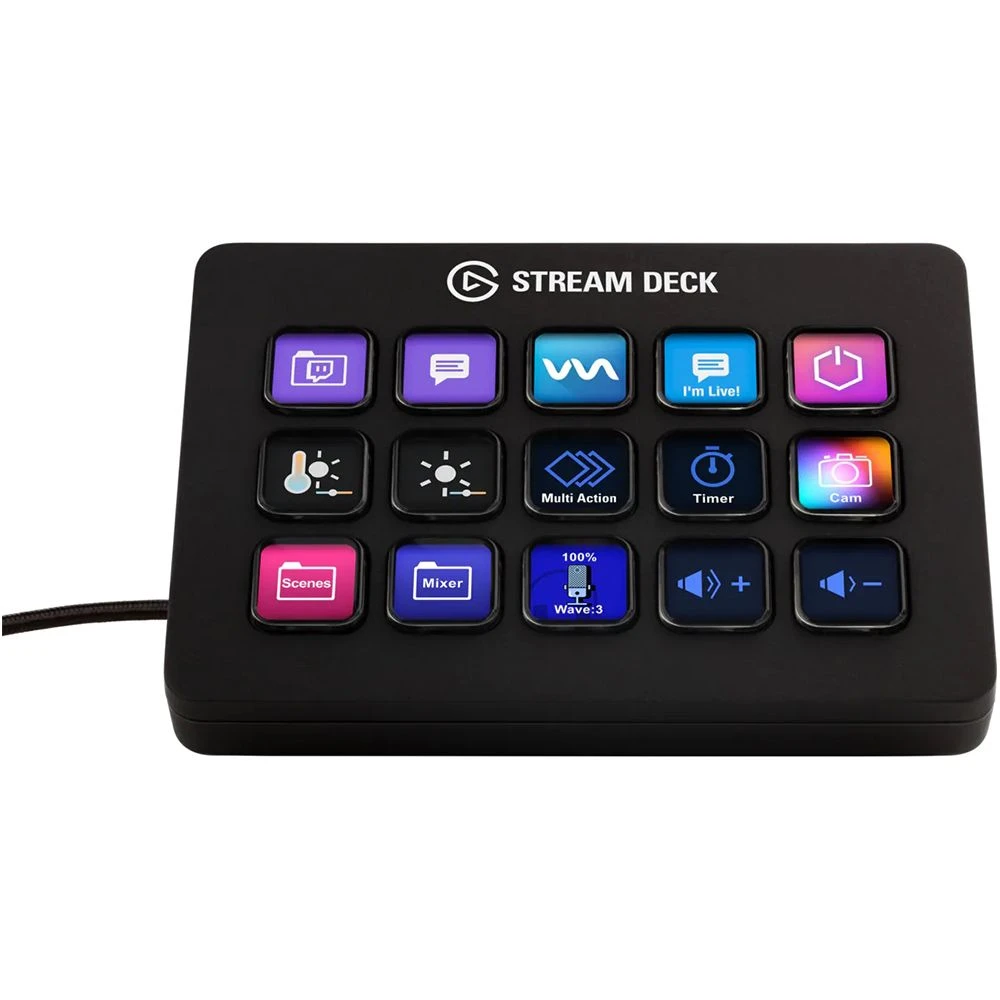 Controlador Corsair Elgato Stream Deck MK.2 10GBA9901 - Preto