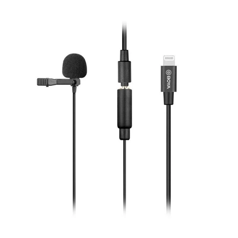 Microfone Boya Lapela BY-M2 Para iPhone