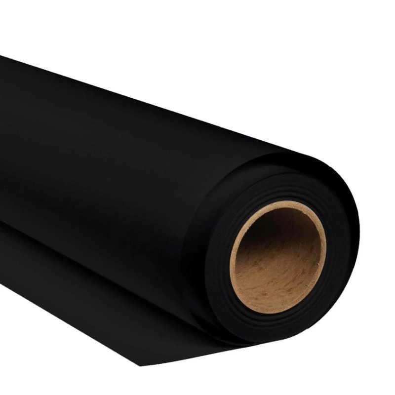 Fundo Infinito Papel 1.36 X 10Mts  (Preto)