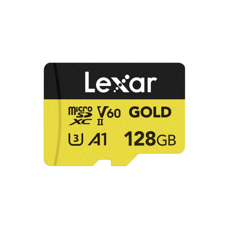 Cartão De Memoria  Micro SD Lexar Professional Gold 280 MB/s-100 MB/s C10 128 GB (LMSGOLD128G-BNNNG)