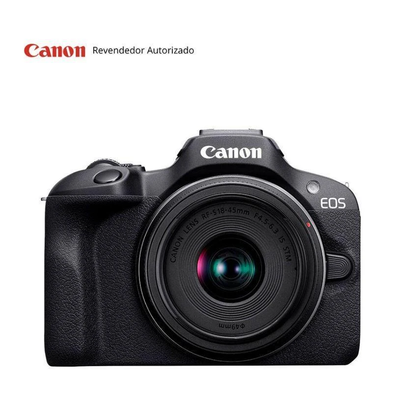 Camara Canon Eos R100 Kit RF-S 18-45 mm f/4.5-6.3 IS STM