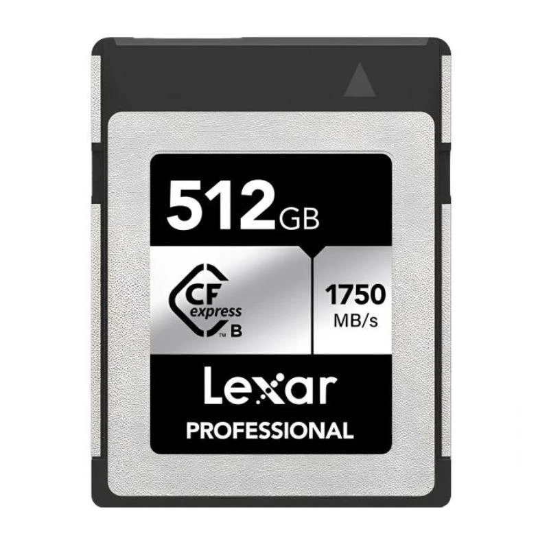 Cartão De Memoria CFexpress Lexar Professional Tipo B Silver 1750 MB/s-1300 MB/s 512 GB (LCXEXSL512G-RNENG)