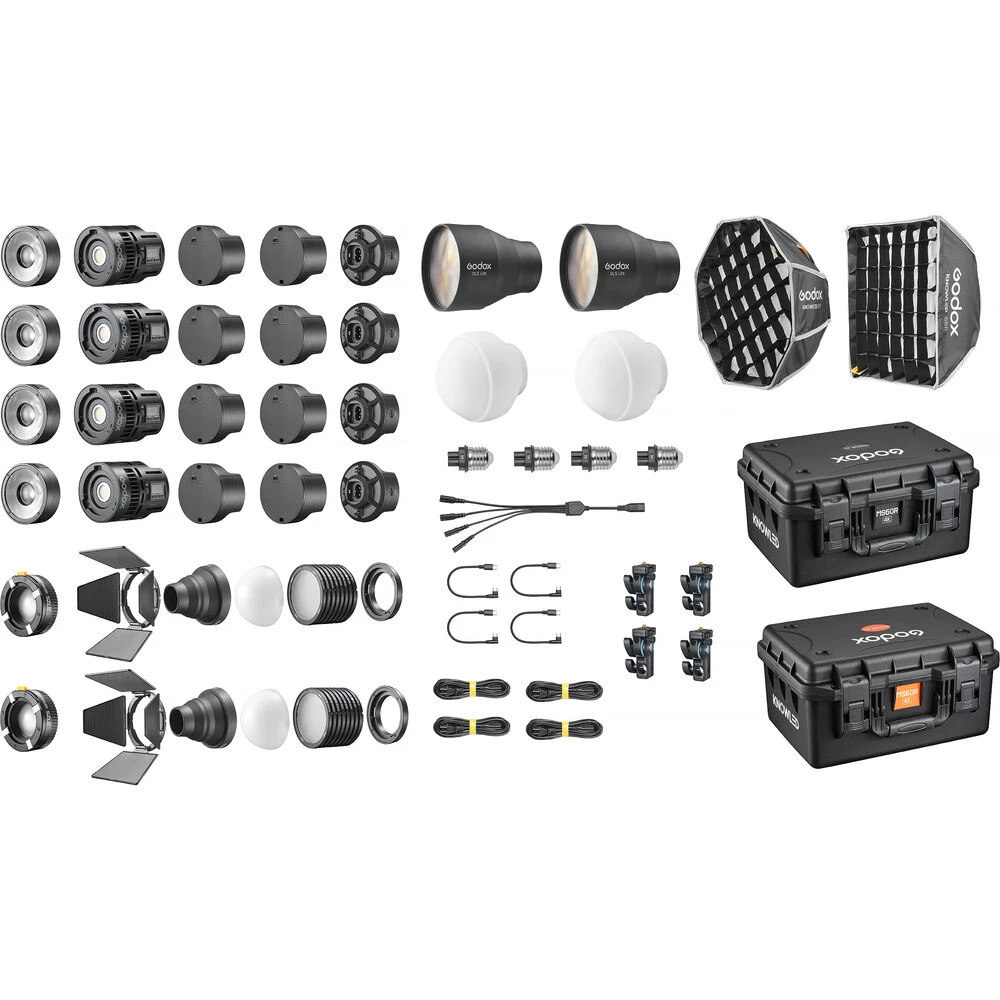 Iluminador Led Godox Knowled MS60BI (4 Light Kits)