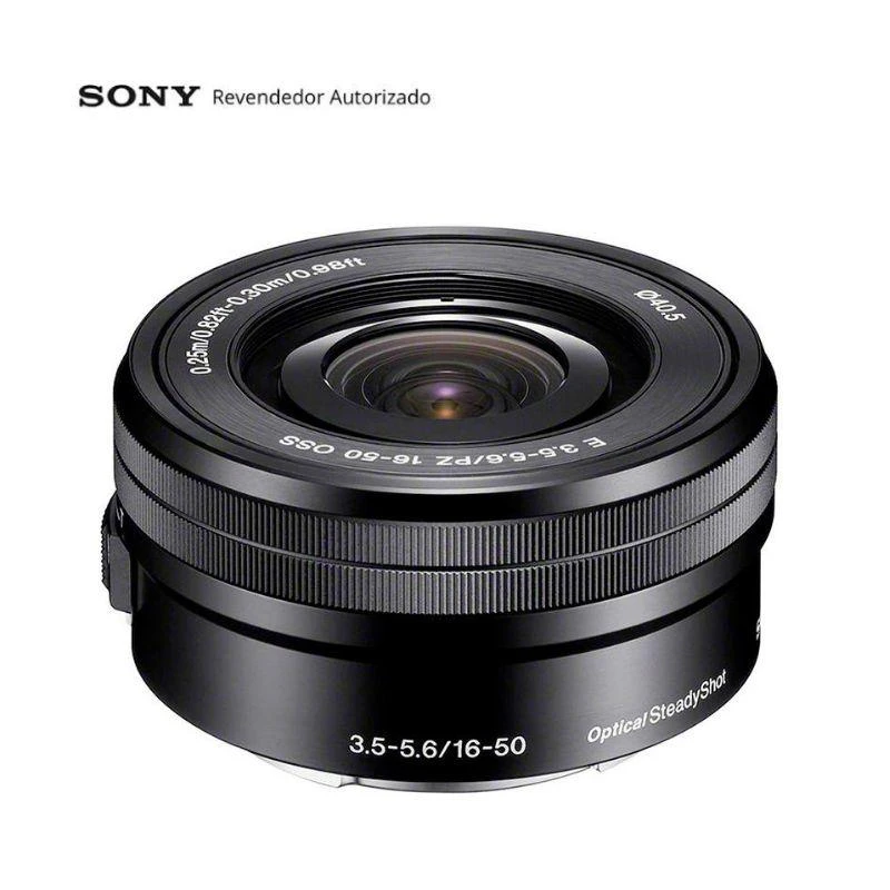 Lente Sony E PZ 16-50MM F3.5-5.6 OSS (Caixa Kit)