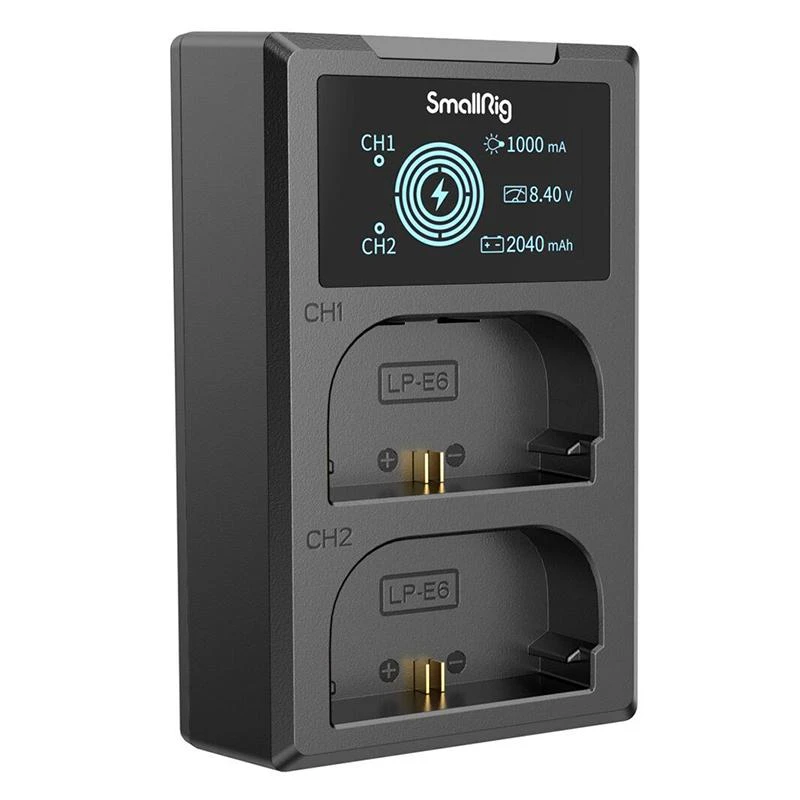 Carregador De Bateria SmallRig LP-E6NH /  4084