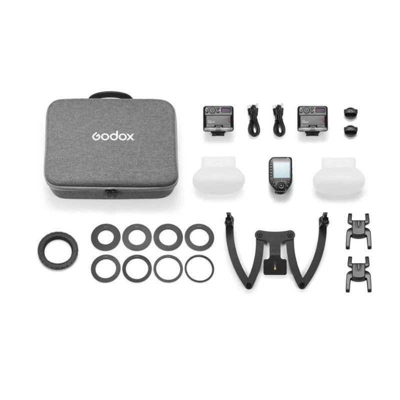 Flash Godox Macro Kit MF12-DK2 P/ Nikon