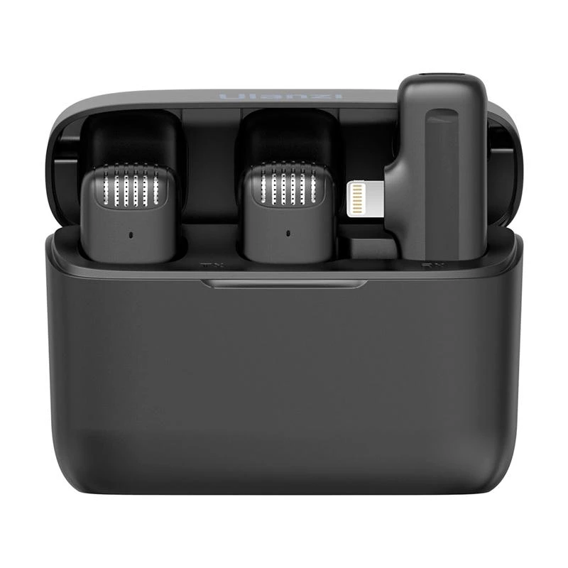 Microfone Lapela Duo Ulanzi J12 Para Iphone