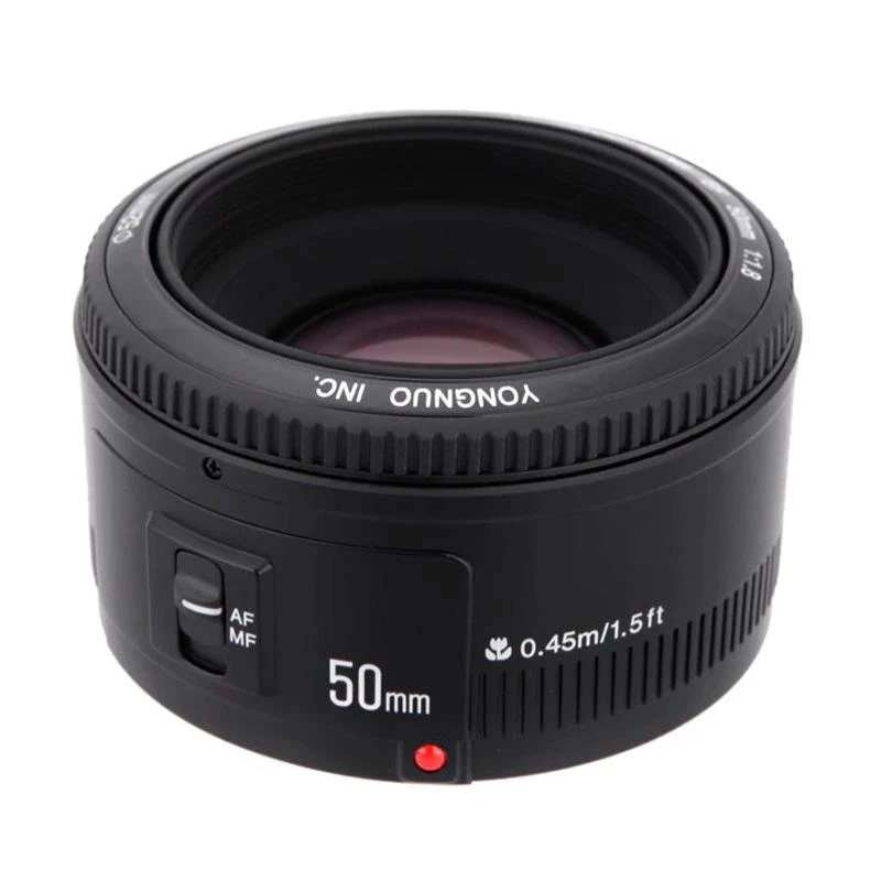 Lente Yongnuo YN50MM F1.8 AF P/Canon