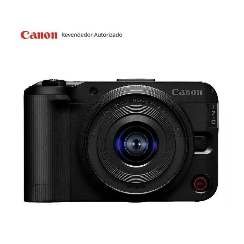 Câmera Canon EOS R50 V Mirrorless 4K Kit RF-S 14-30mm f/4-6.3 IS STM PZ