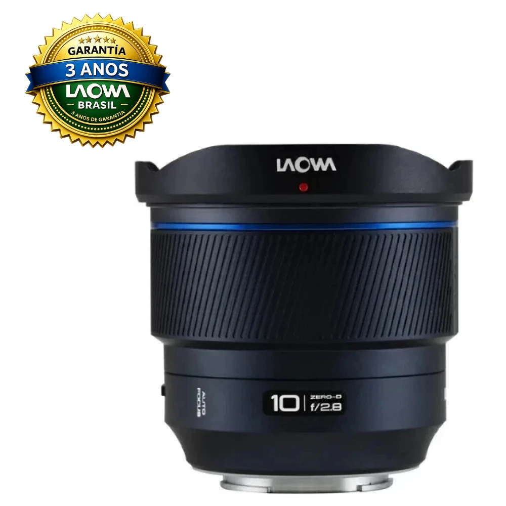 Lente Laowa 10MM F/2.8 ZERO-D FF MF LENS LEICA L