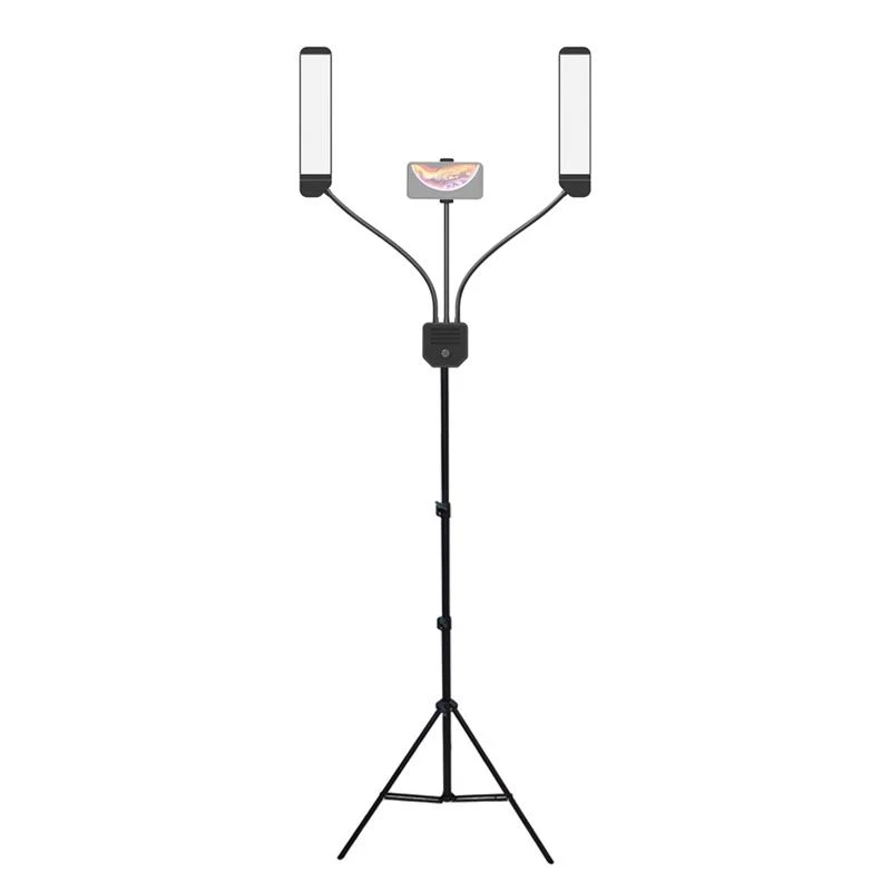 Luz Led De Braço Duplo RK39 C/ Tripod
