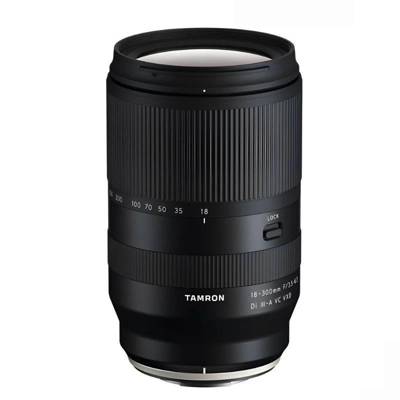 Lente Tamron 18-300mm f/3.5-6.3 Di III-A VC VXD para Fujifilm 