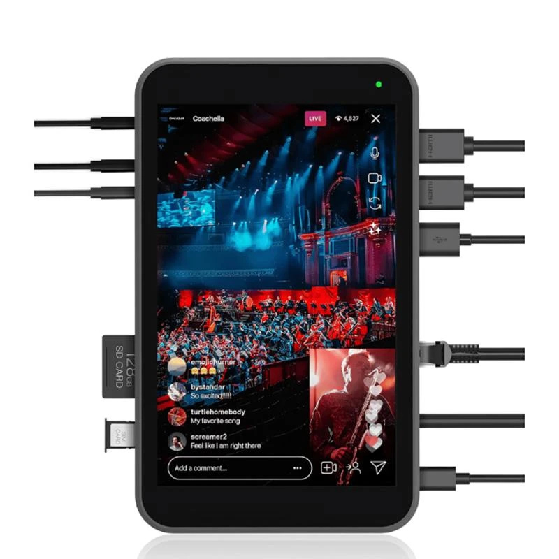 Monitor E Codificador De Transmissão Instream Yololiv