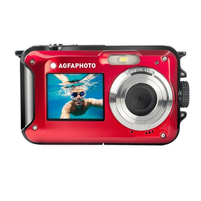 Câmera digital Agfaphoto Realishot WP8000 - Vermelho
