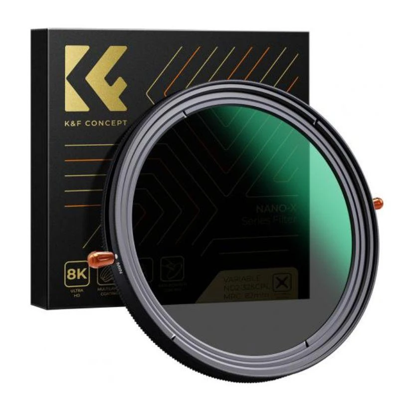 Filtro K&F Nano-X 67MM ND2-32 + CPL