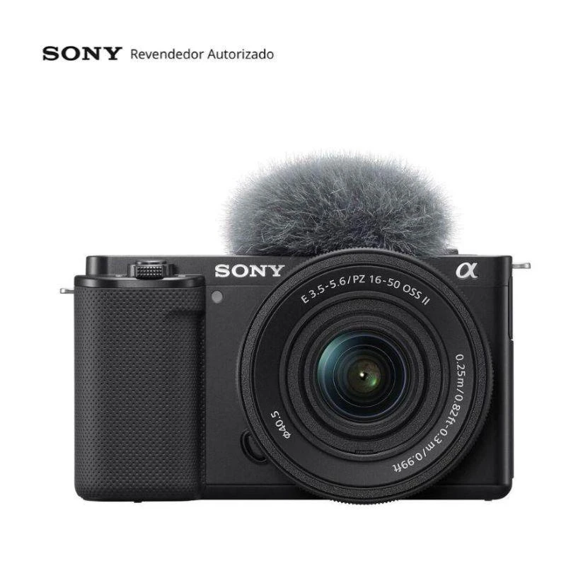 Câmera Sony ZV-E10K Kit 16-50mm f/3.5-5.6 OSS II