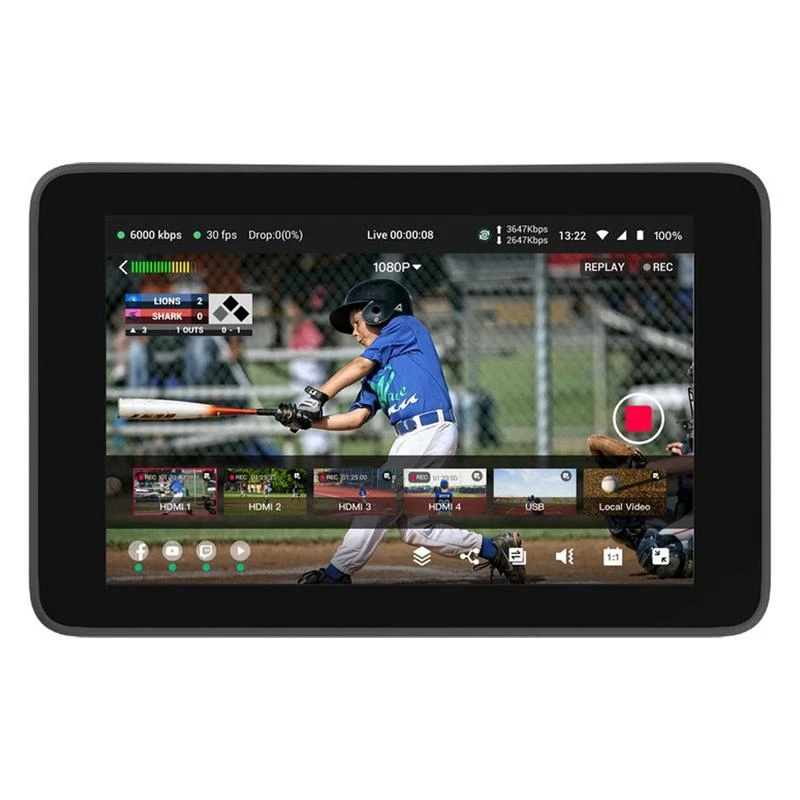 Switch Live Streaming Yololiv YoloBox Ultra