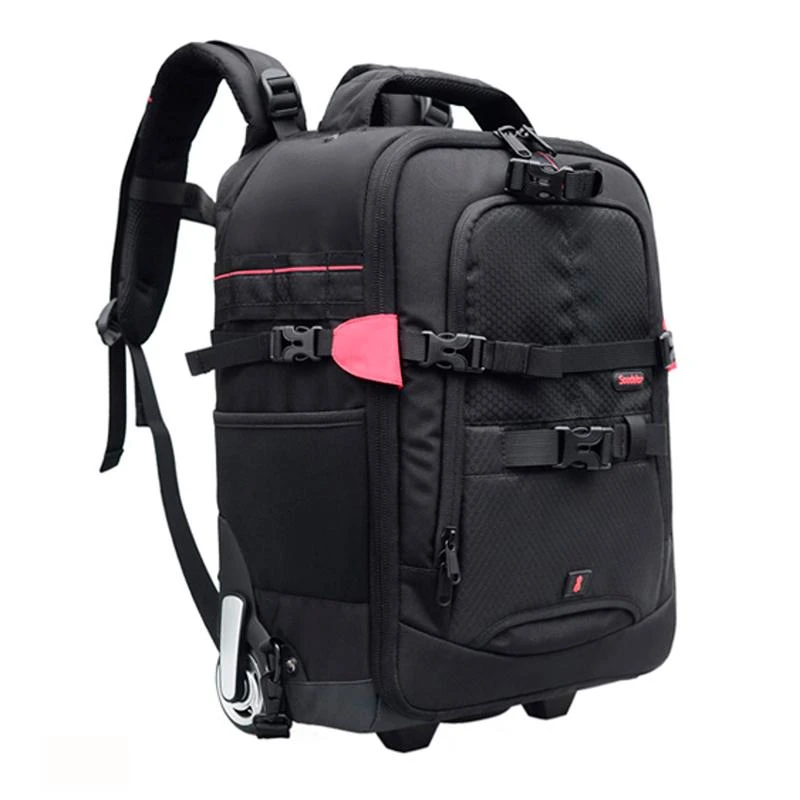 Mochila Com Roda Wil Solve  LG01 S - Preto