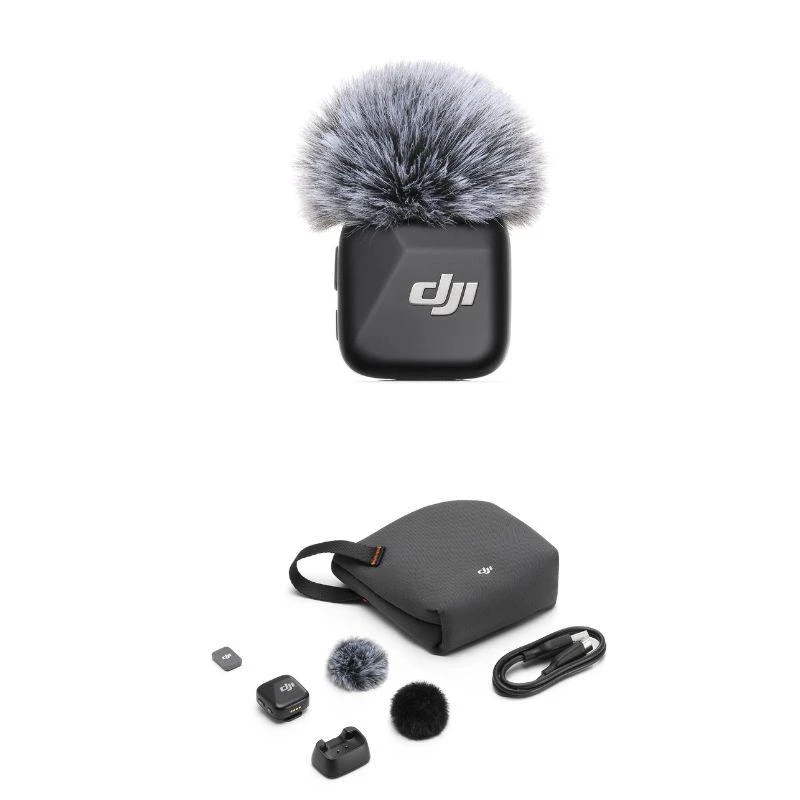 Microfone Wireless Dji Mic Mini Transmitter (Infinity Black)