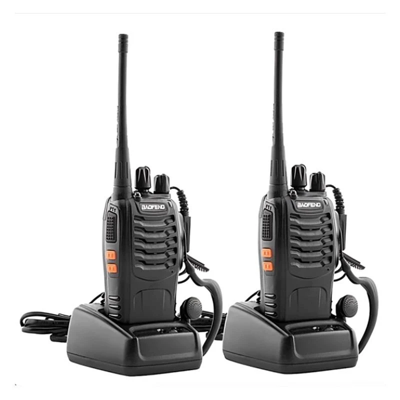 Baofeng Radio BF-888S 16CH Canais UHF Kit Com 2 Unidades