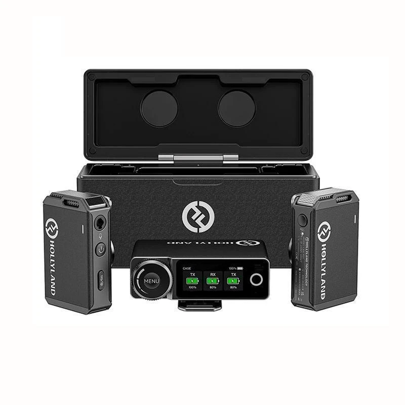 Sistema De Microfone Sem Fio Duo Hollyland LARK MAX